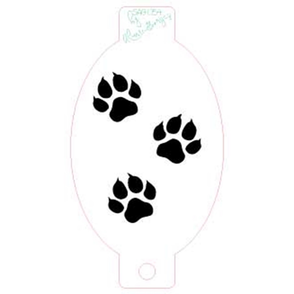Stencil  Patinhas