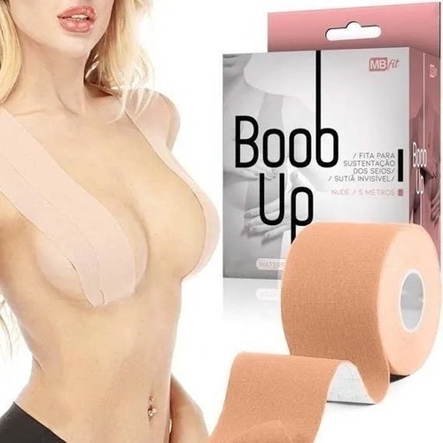 Sutiã Adesivo Levanta Peito Seios Boob Up Fita In