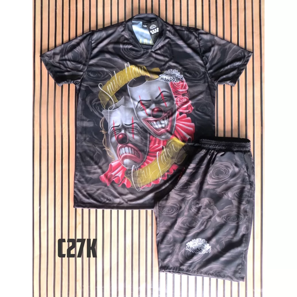 Kit Império Mandrake Cria de Quebrada Favela Camiseta+bermuda Cod 27