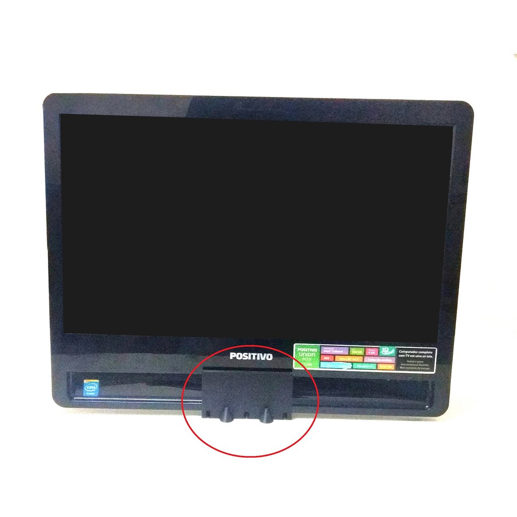 SUPORTE BASE para All In One Positivo Union C1260 C1000 K3230 K3260 U850 U950