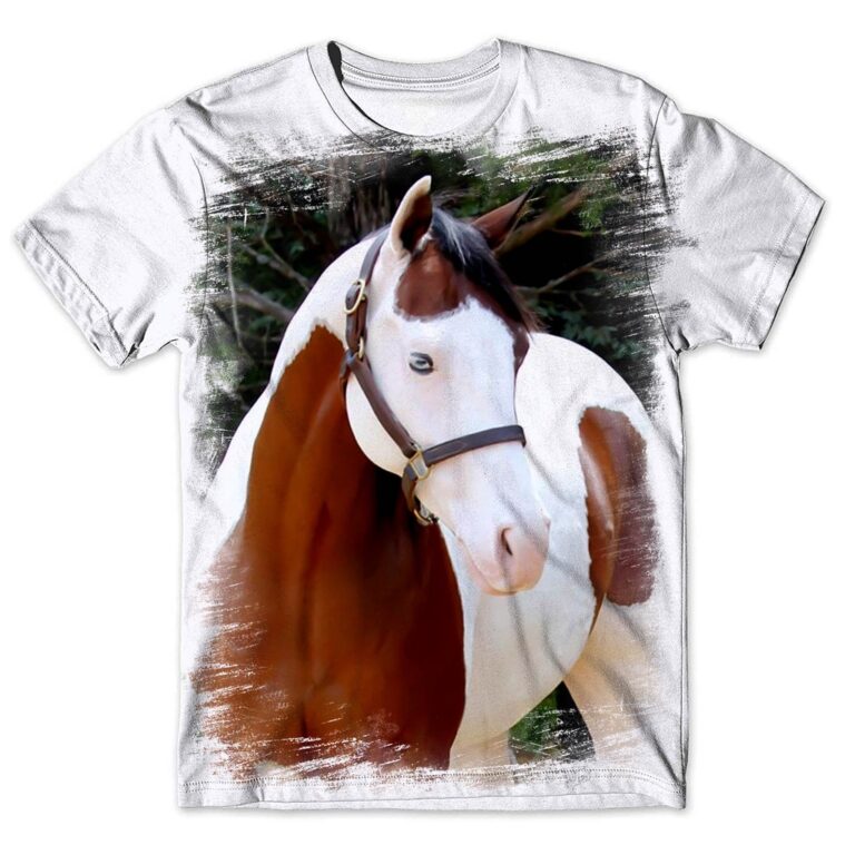 Camisa Camiseta Masculina Cavalo 298