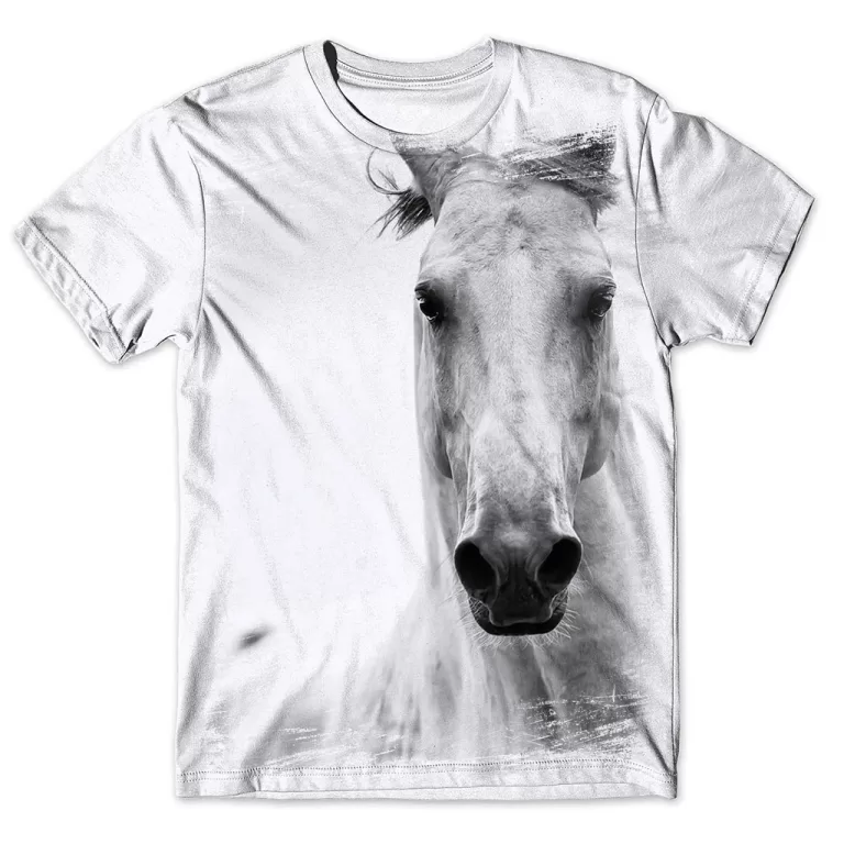 Camisa Camiseta Masculina Cavalo 177