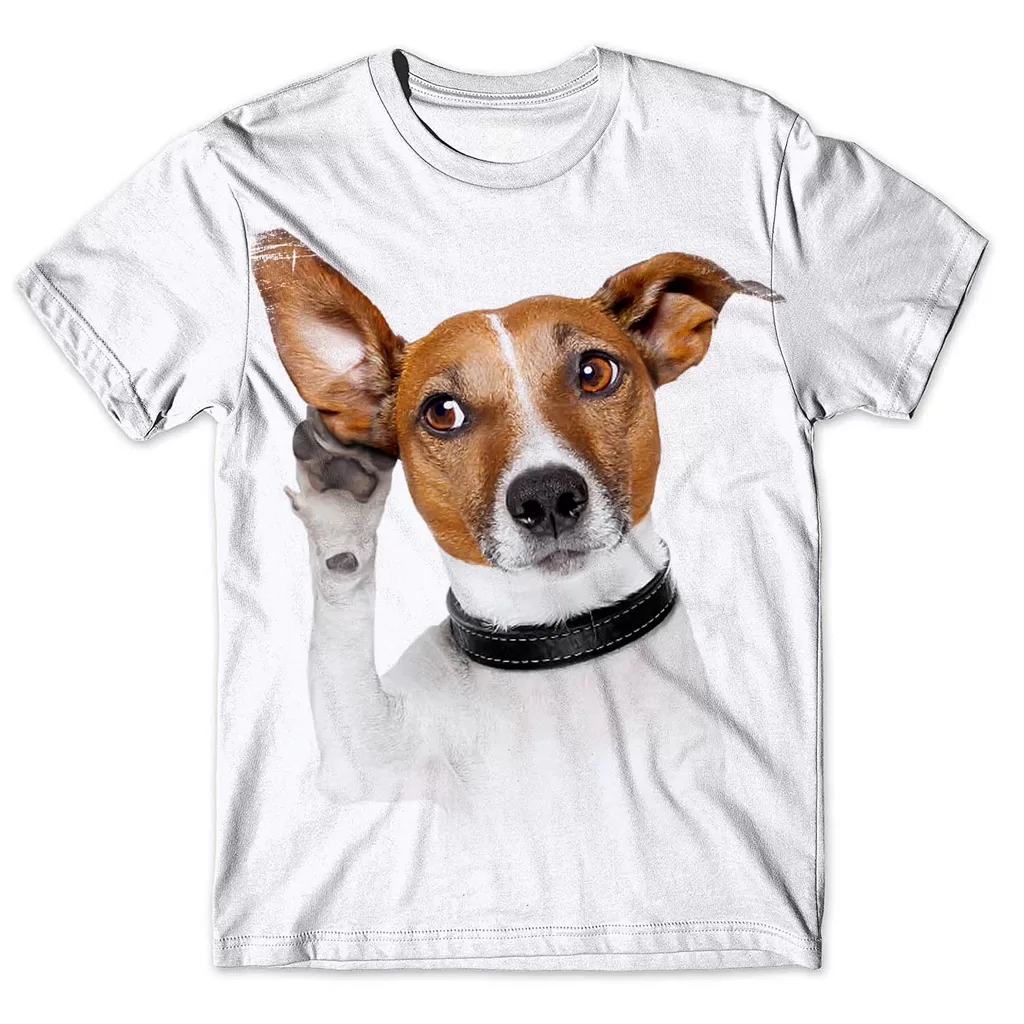 Camisa Camiseta Masculina Cachorro Jack Russell Terrier 2