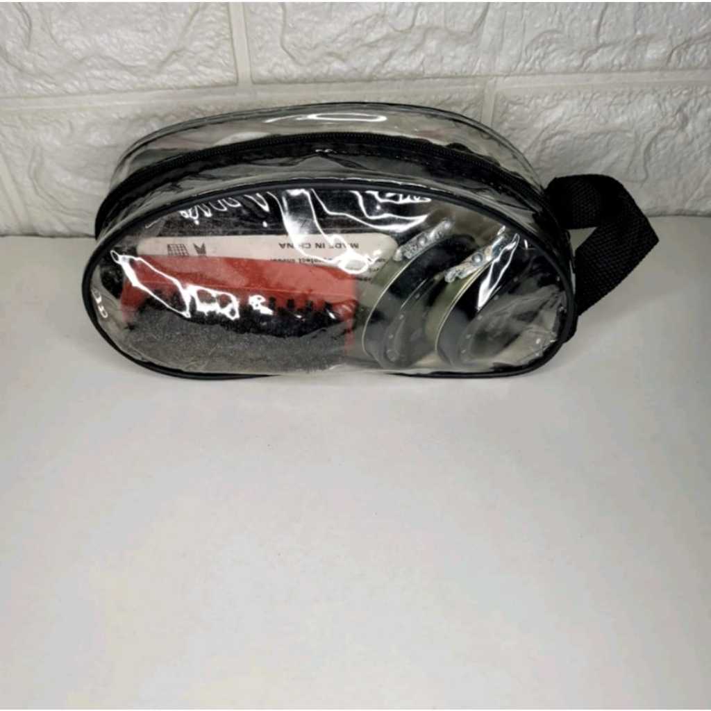 Viagem Engraxate Masculino Feminino Sapato Brilhante Restauração Do Couro com 12 Itens