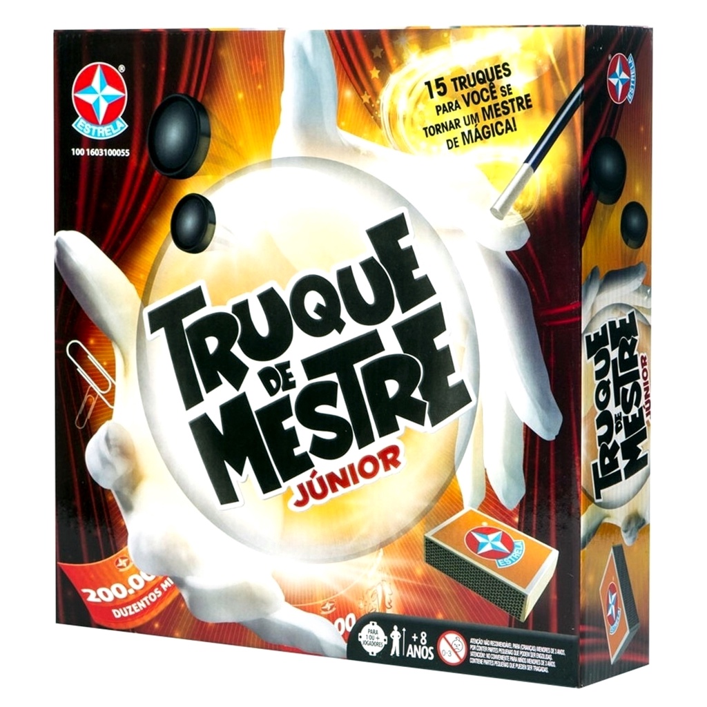 Jogo De Magicas Truque De Mestre Junior – Estrela