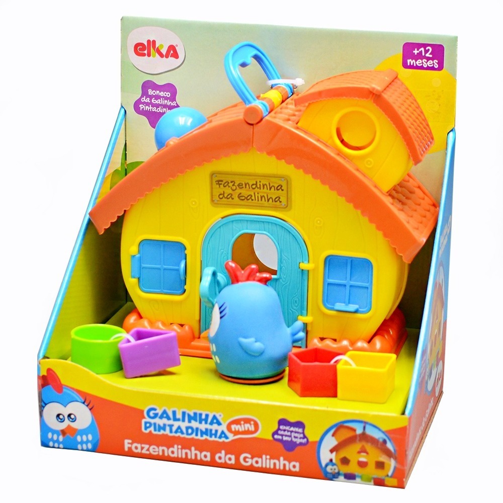 Fazendinha Galinha Pintadinha Mini Atividades – Elka Brinquedos