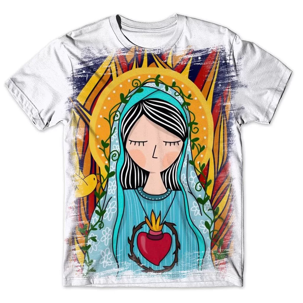 Camisa Camiseta Masculina Nossa Senhora Aparecida 104