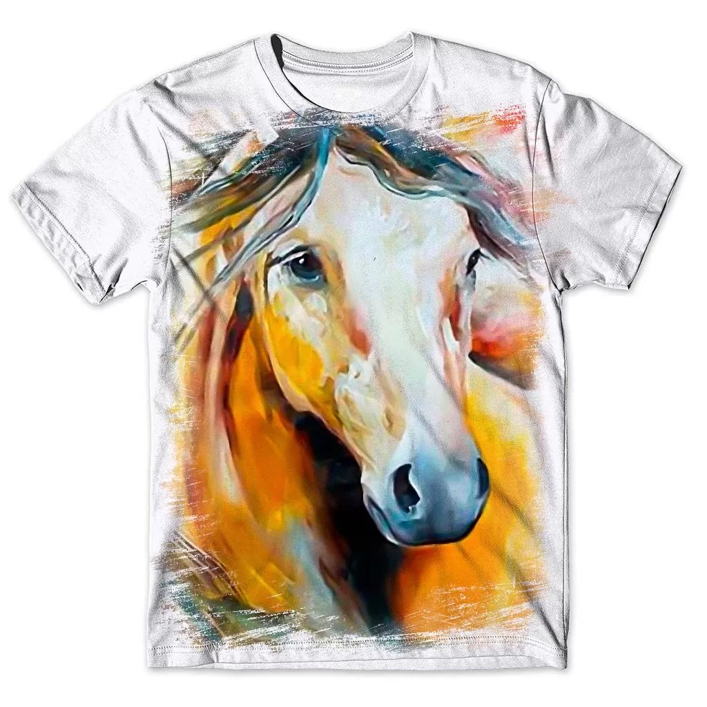 Camisa Camiseta Masculina Cavalo 239