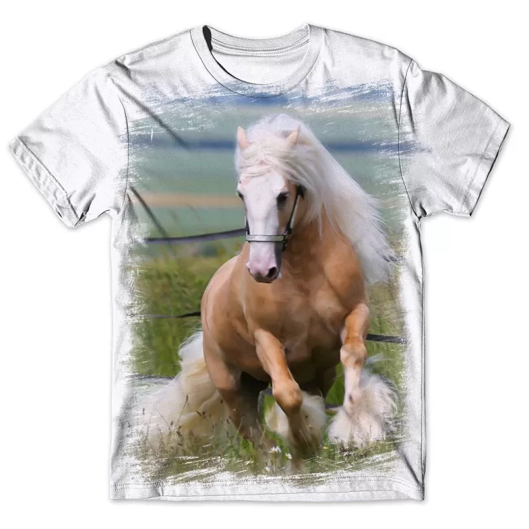 Camisa Camiseta Masculina Cavalo 25