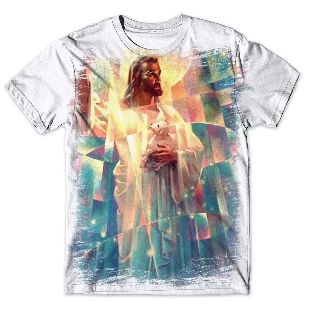 Camisa Camiseta Masculina Catolica Jesus Cristo 21