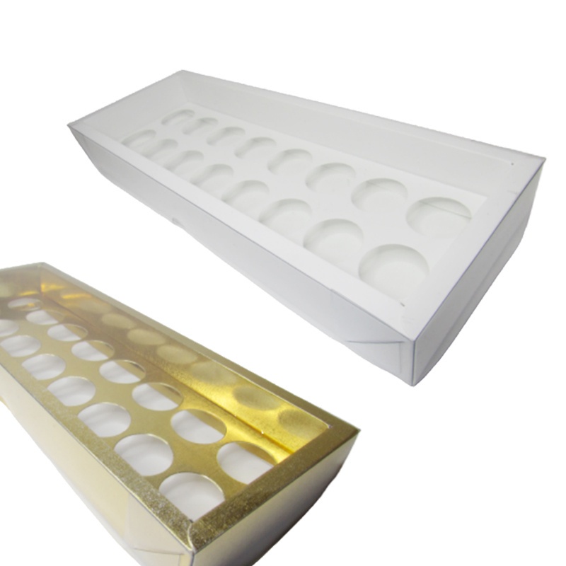 Caixa Base Brigadeiro para 16 Doces n.3 (30,5x10x3,7cm) – 05 unidades – ASSK – Kafe Embalagens