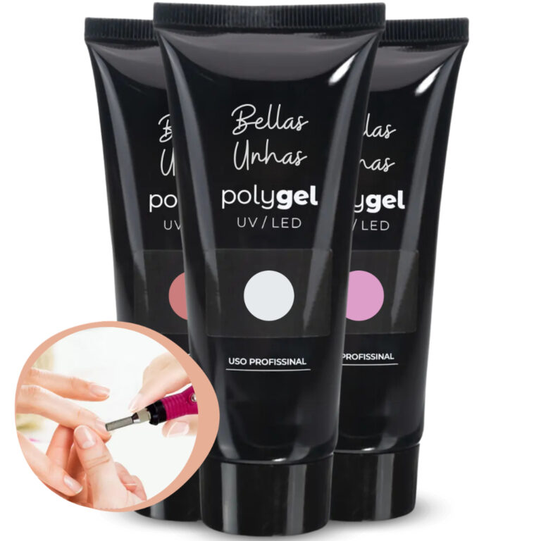 Polygel Profissional 15g e 30g Poligel Para Unhas 