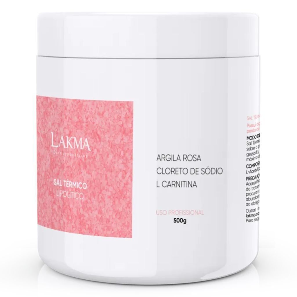 Sal Térmico Lakma  Lipolítico para Estética 500g