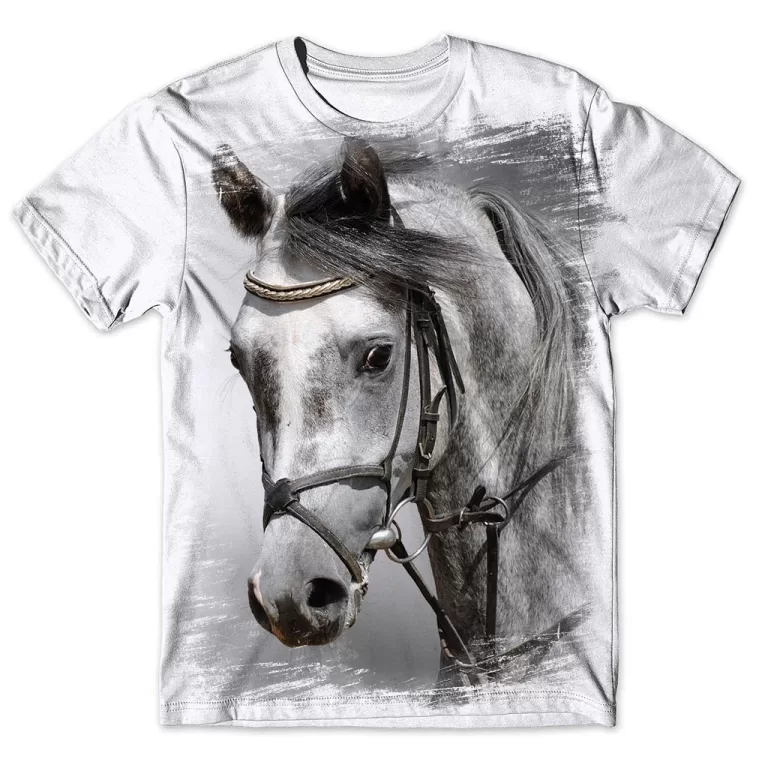 Camisa Camiseta Masculina Cavalo 92