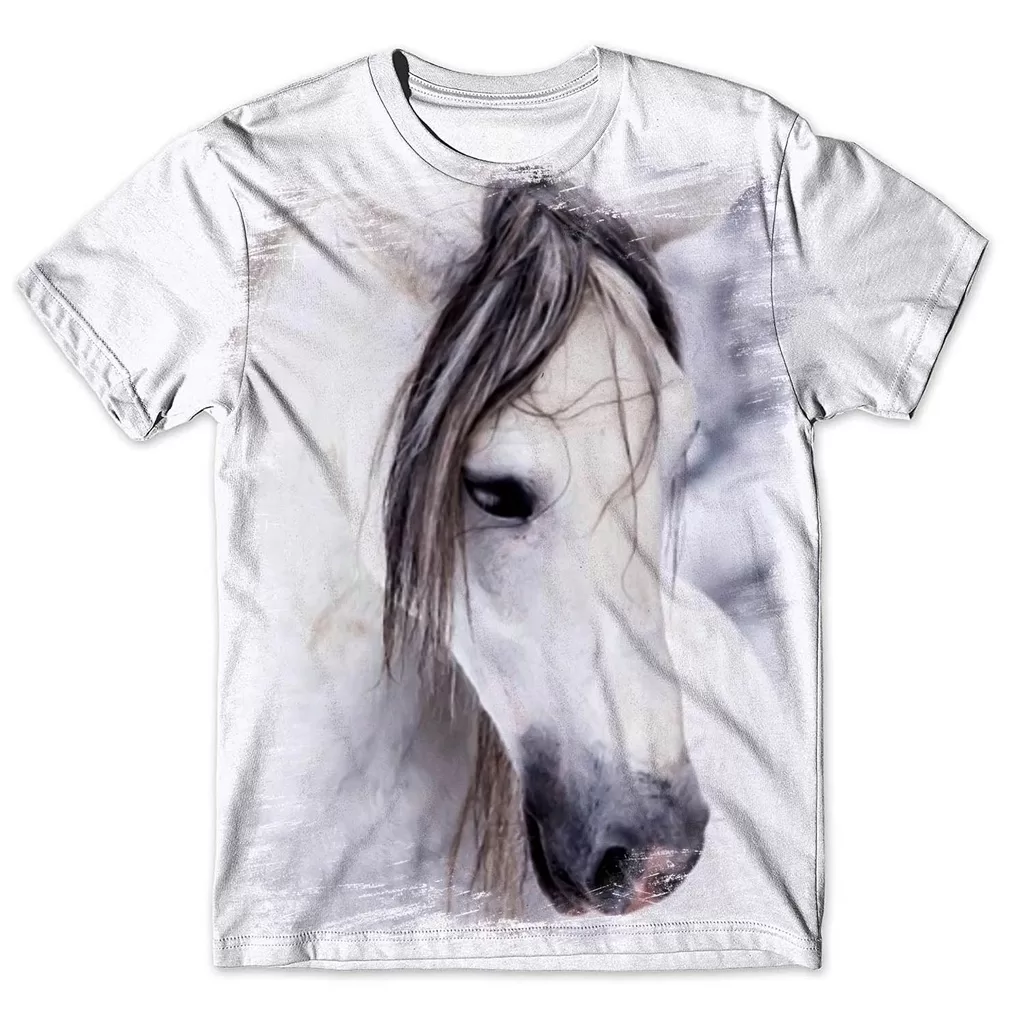 Camisa Camiseta Masculina Cavalo 147