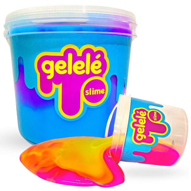 Balde Slime Gigante Colorido Antialergico Amoeba G