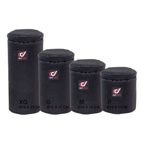4 Pçs Cases Bolsa Luva Rígido Para Lentes Tamanh