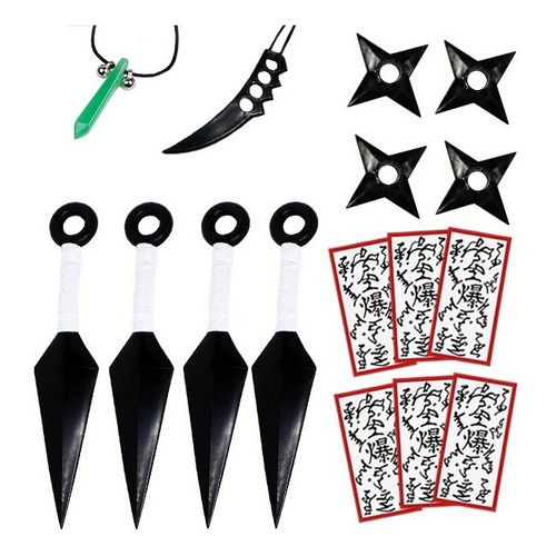Kit Completo Com Acessórios Ninja Cosplay A Pront