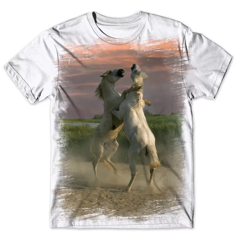 Camisa Camiseta Masculina Cavalo 131