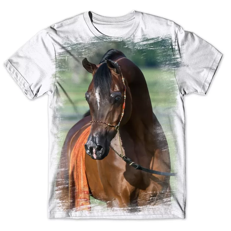 Camisa Camiseta Masculina Cavalo 91