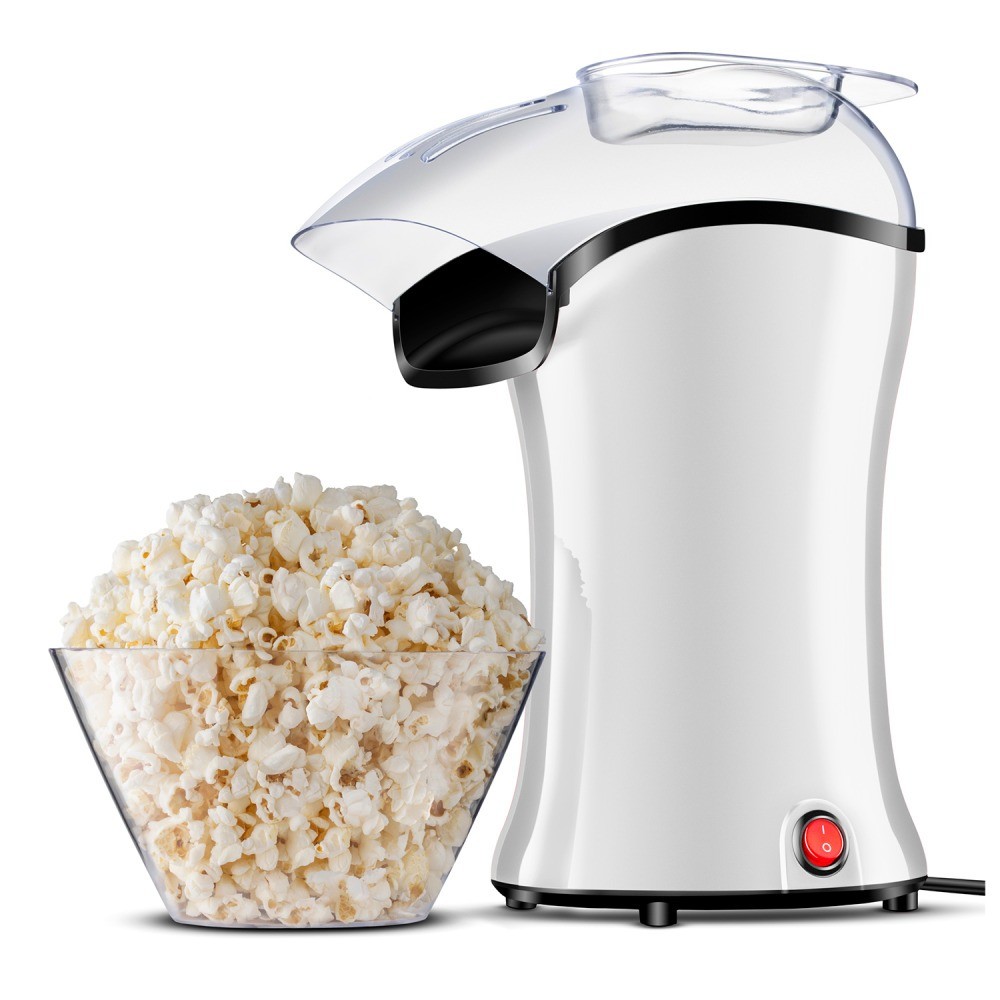 Pipoqueira elétrica com bico direcionador 1200 watts branco- PopFlix – Mondial