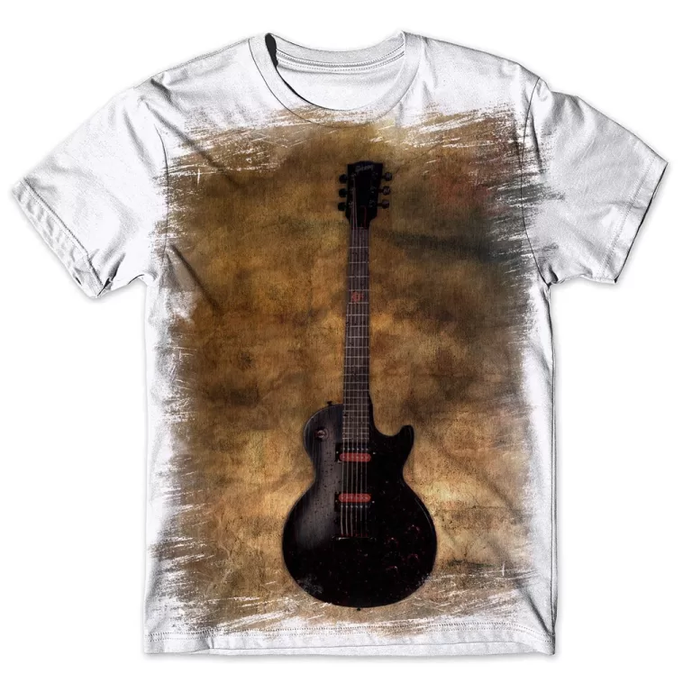 Camisa Camiseta Masculina Musica Guitarra 7