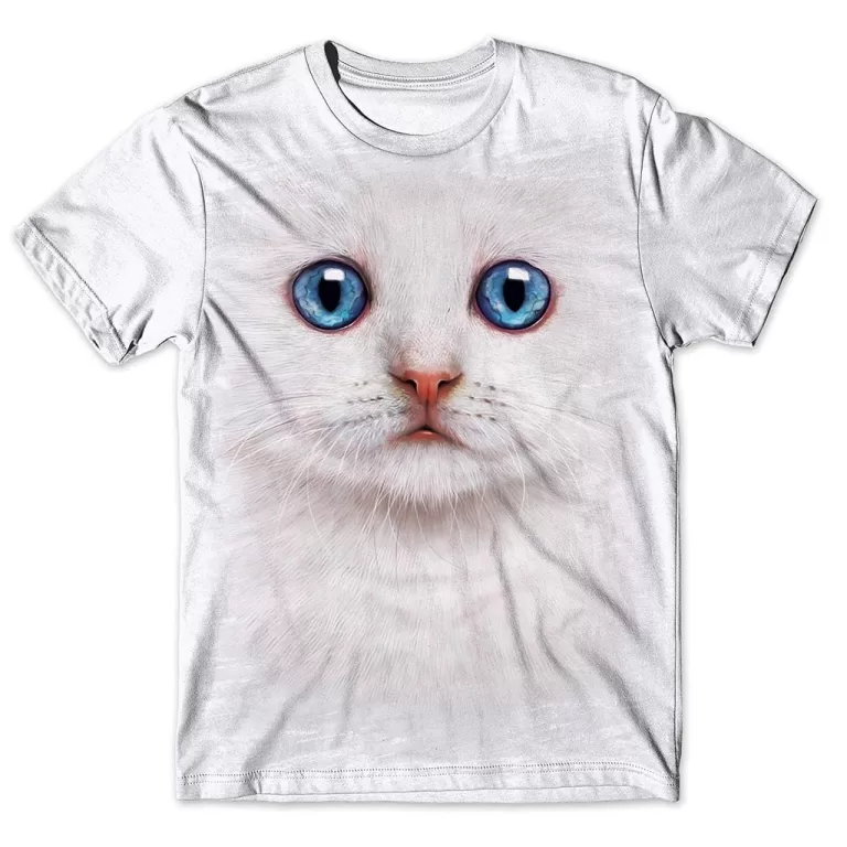 Camisa Camiseta Masculina Gato 72