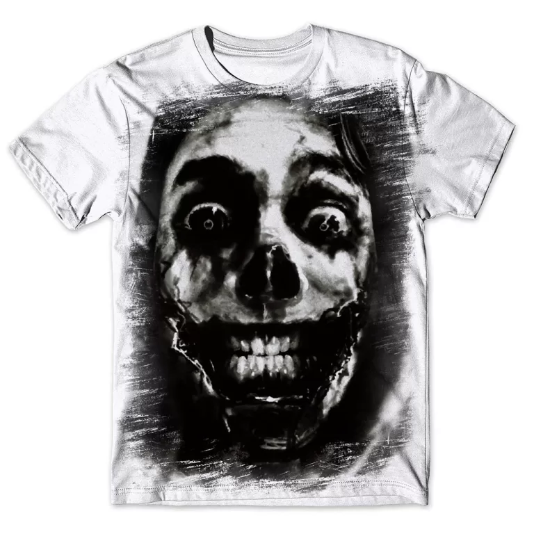 Camisa Camiseta Masculina Caveira 95