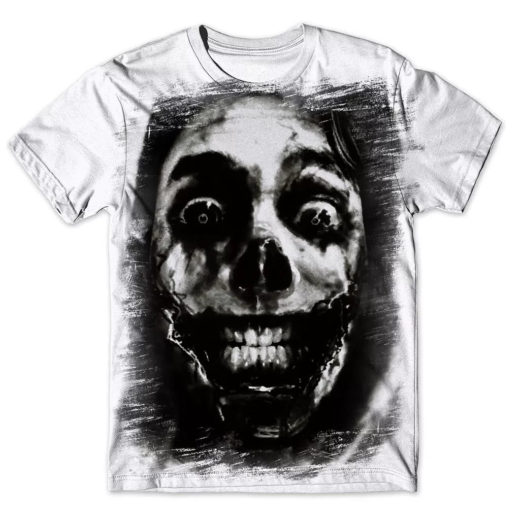 Camisa Camiseta Masculina Caveira 95
