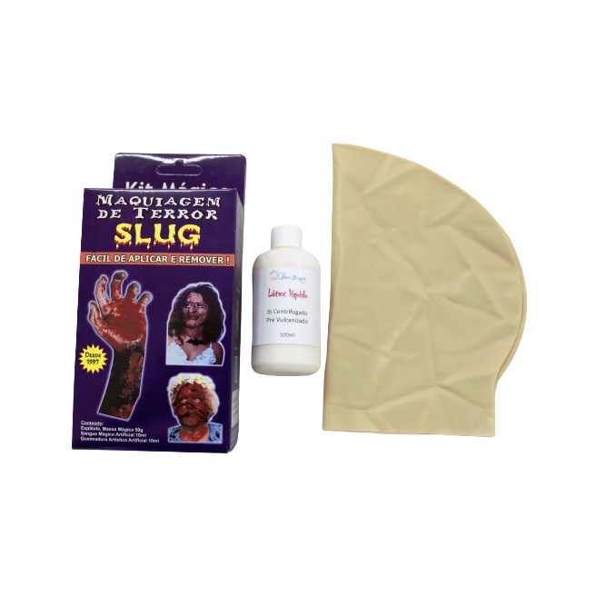 Kit Slug Maquiagem Artística Terror /Halloween (C