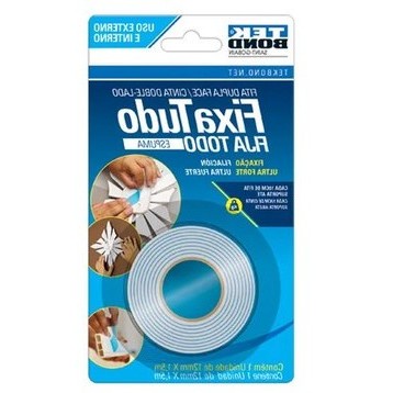 Dupla Face Com Espuma  19mmx1,5m Tek Bond Uso Exte