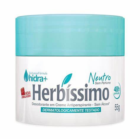 Antitranspirante Herbissimo com Glicerina Vegetal 
