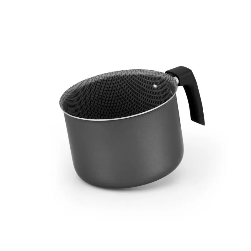 Leiteira Antiaderente Cinza Alegrete 14Cm