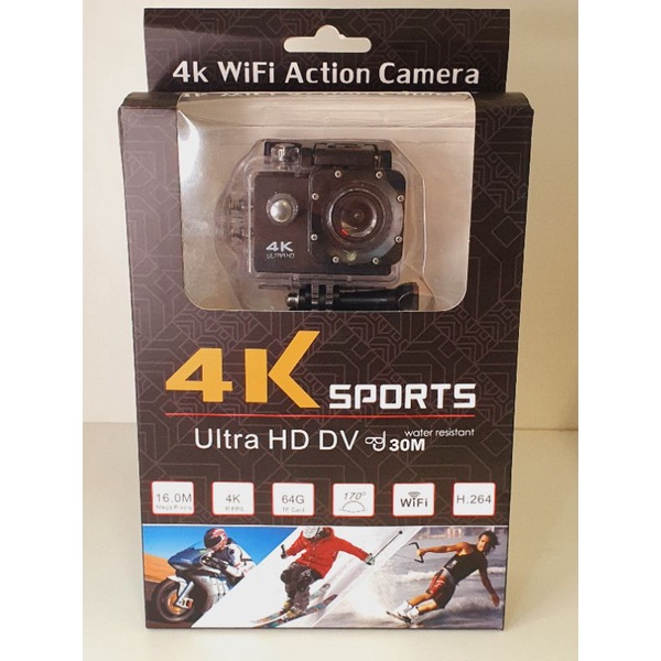 Câmera 4K Sport Ultra HD