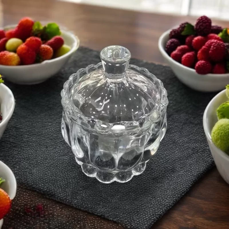 Bomboniere Pumpkin de Vidro Cristal 150mL Lyor