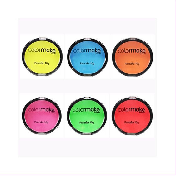 Kit Pancake Flúor (neon) 10g (Colormake (Todas as