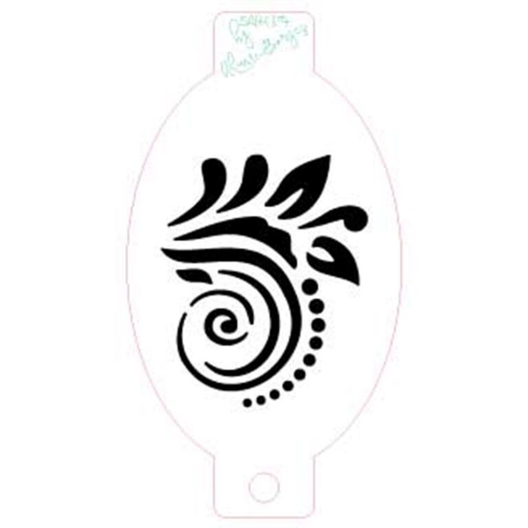 Stencil  Arabesco Floral