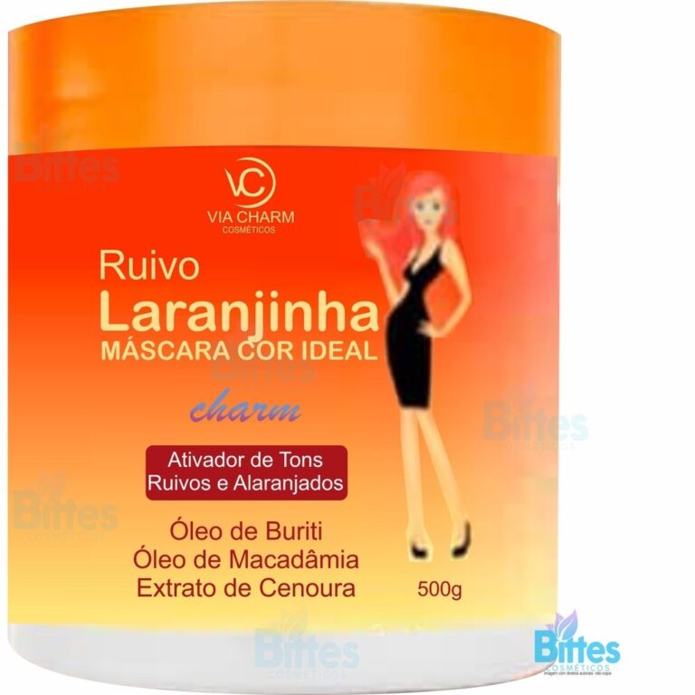 Máscara Ruivo Laranjinha VC Cosméticos Tons Alar