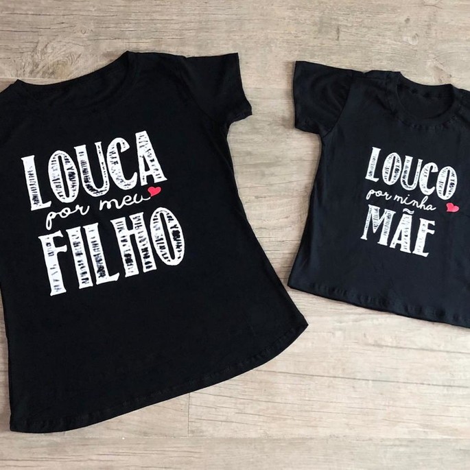 Camiseta Personalizada Feminina ou Infantil mascul