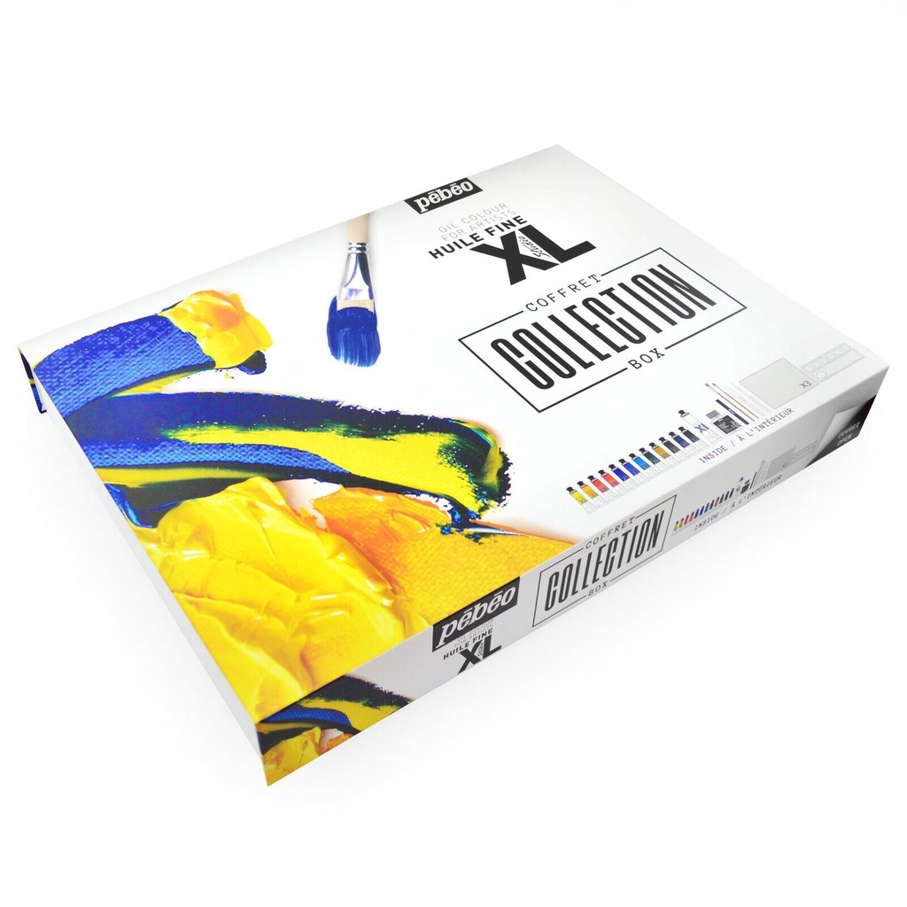 Kit Tinta Óleo Pébéo Coffret Collection Box Top