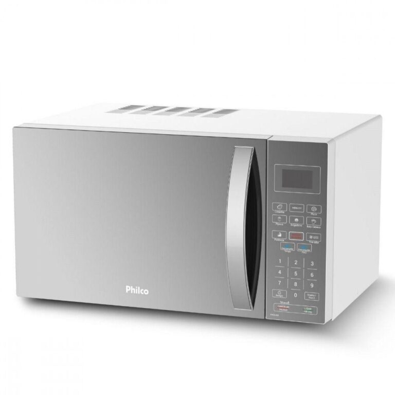 Forno Microondas Philco Modelo PMO26EB Com Porta E