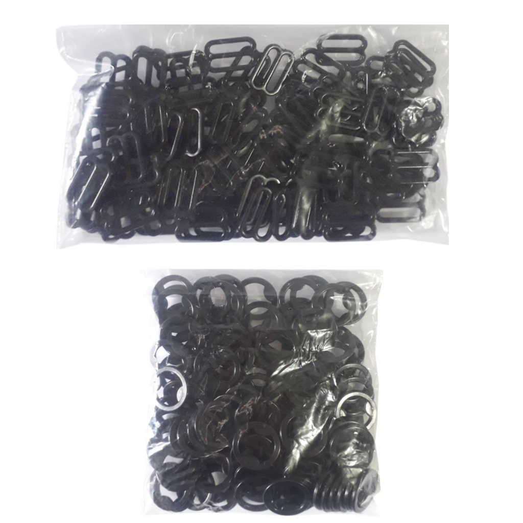 Argolas 11 Mm Regulador 13 Mm Para Camisolas Sutiãs 600 Unidades