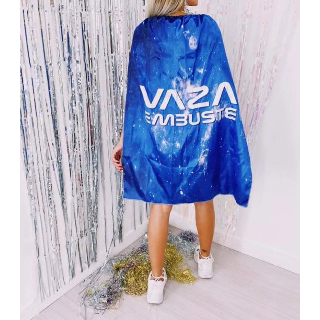 Capa Carnaval Vaza Embuste Moda Fantasia