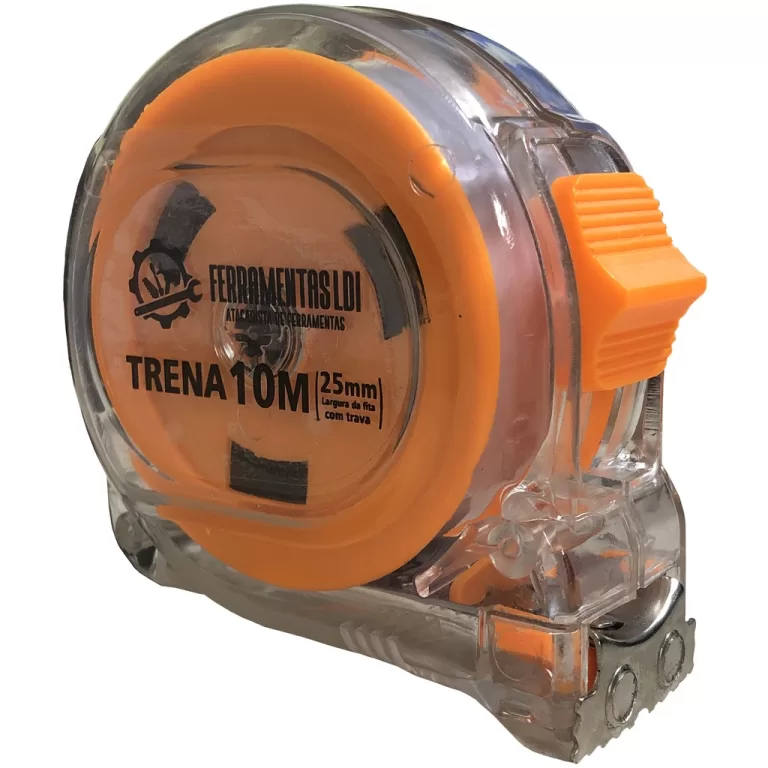 Trena Manual Reforçada 10 Metros 10mx25mm com Tra