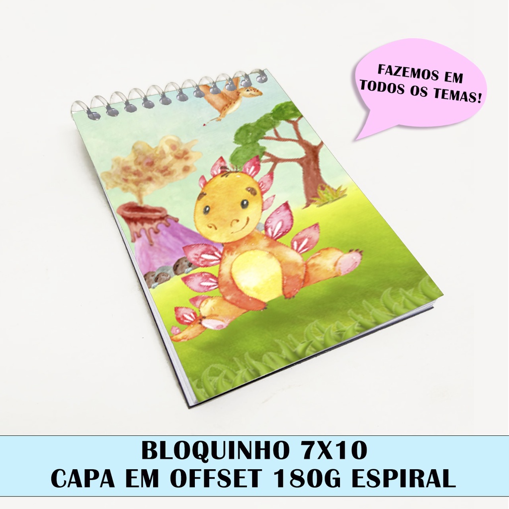 Bloquinho dino baby