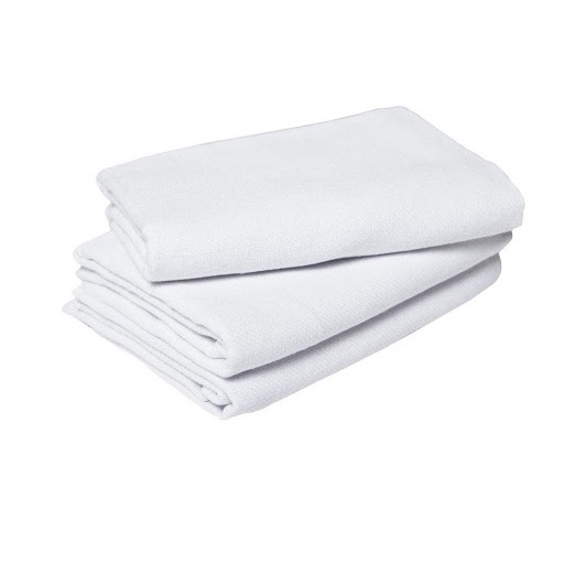 Tecido 100% Poliéster Helanca Cor Branco 1m X 1,8