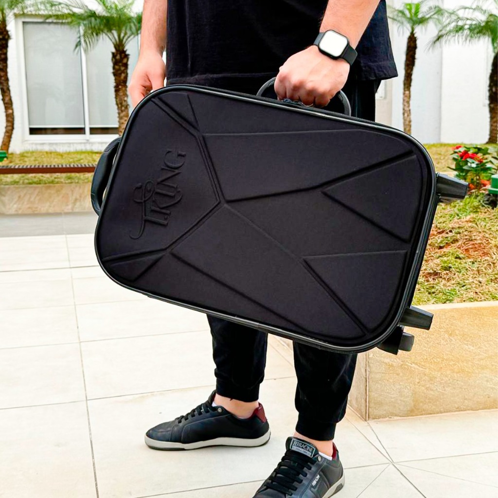 Mala de Viagem 10kg Bordo Padrão Resistente Promoção ANAC Rodinhas – T.King