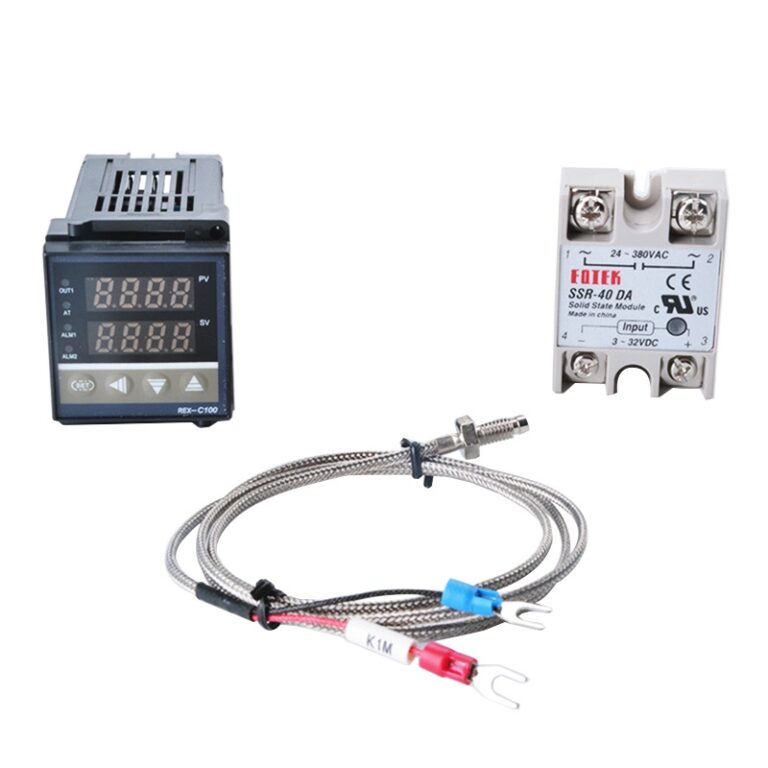 Kit com 1x Relé Sólido 40a Fotek + Controlador t