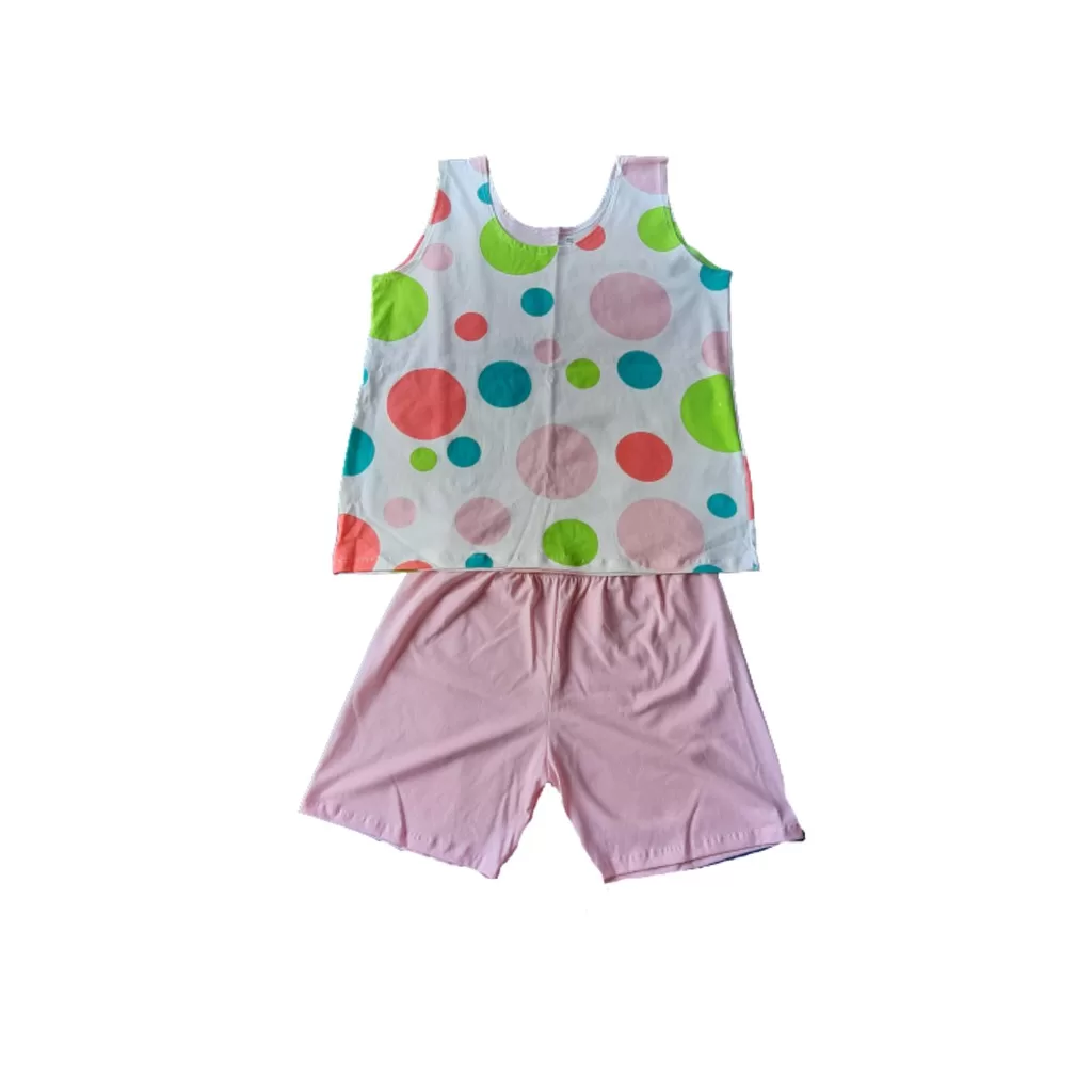 Pijama feminino regata 100% algodão