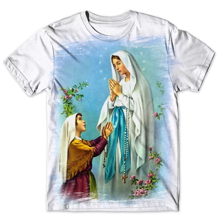 Camisa Camiseta Masculina Nossa Senhora Aparecida 